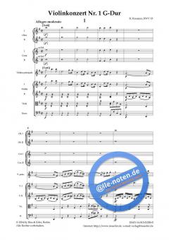 Violinkonzert Nr. 1 G-Dur KWV 13 von Rodolphe Kreutzer 