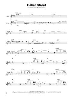 Saxophone Play-Along Vol. 3: Classic Rock 
