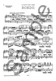 Transcriptions - Rondeau Schubert von Franz Schubert 