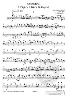 Concertino No. 1 von Jean-Baptiste Bréval 