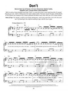 Really Easy Piano: Ed Sheeran 