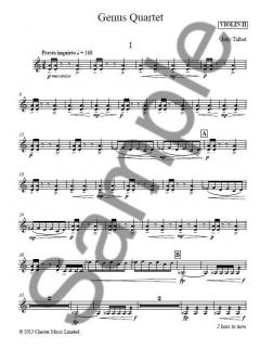 Genus Quartet von Joby Talbot 