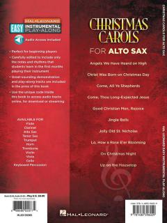 Christmas Carols for Alto Sax 
