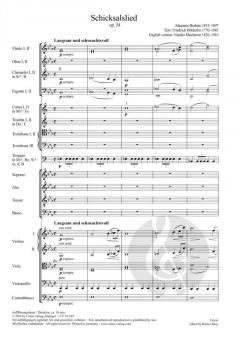 Schicksalslied op. 54 von Johannes Brahms (Download) 