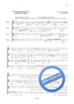 Motetten Band 1: Vierstimmige Motetten a cappella (Tomas Luis de Victoria) 