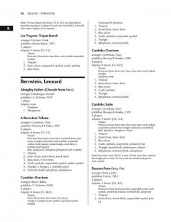 Percussion Assignments For Band And Wind Ensemble Vol. 1 (Russ Girsberger) 