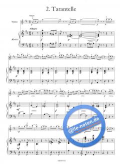 Zwei leichte Stücke op. 26 von Friedrich Seitz 