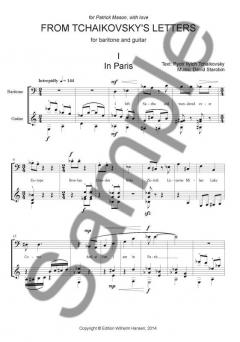 From Tchaikovsky's Letters von David Starobin 