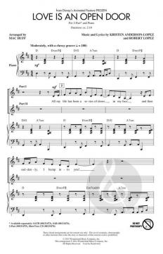 Love Is An Open Door von Robert Lopez (Download) 