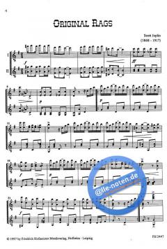 Original Rags - Something Doing von Scott Joplin 