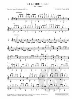 43 Ghiribizzi von Niccolò Paganini 