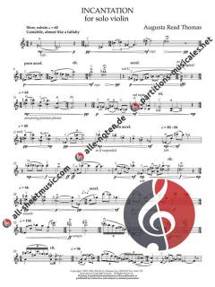 Incantation von Augusta Read Thomas 