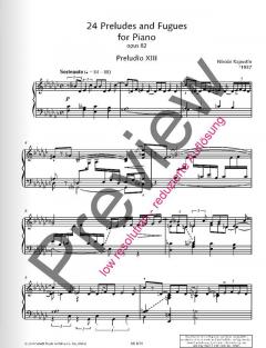 24 Preludes and Fugues op. 82 Band 2 von Nikolai Kapustin 