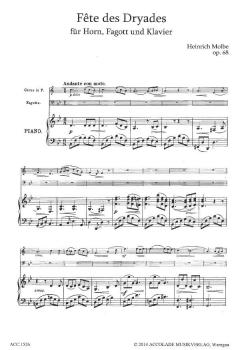 Fete des Dryades op. 68 (Heinrich Molbe) 