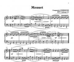 Notenbüchlein für A.M. Bach von Johann Sebastian Bach 