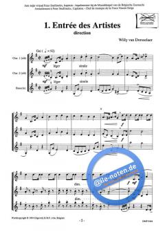 Circusparade von W. van Dorsselaer 