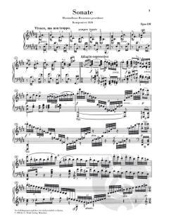 Klaviersonate Nr. 30 E-dur op. 109 von Ludwig van Beethoven im Alle Noten Shop kaufen