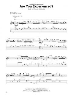 Jimi Hendrix Omnibook von Jimi Hendrix 