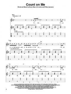 Guitar Play-Along Vol. 180: Bruno Mars von Bruno Mars 