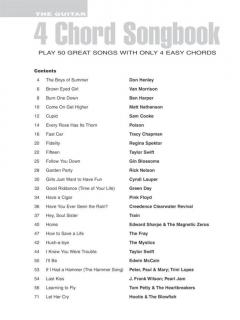The Guitar Four-Chord Songbook G-C-D-Em 