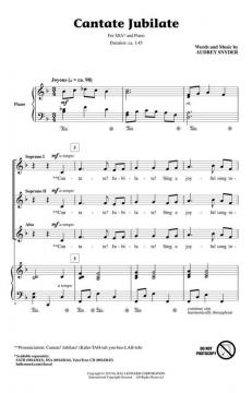 Cantate Jubilate (Audrey Snyder) 