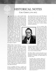 Practical Method For Beginners, Opus 599 von Carl Czerny 