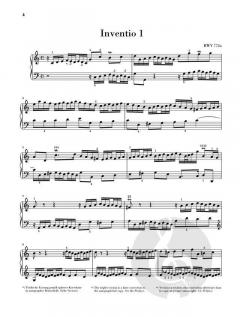 Zweistimmige Inventionen von Johann Sebastian Bach 