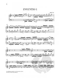 Zweistimmige Inventionen von Johann Sebastian Bach 