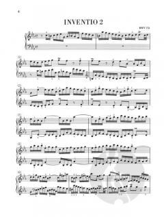 Zweistimmige Inventionen von Johann Sebastian Bach 