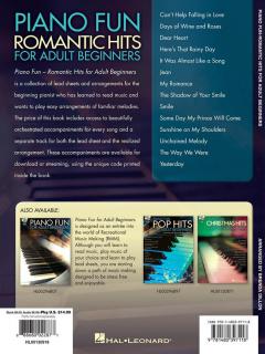 Piano Fun - Romantic Hits For Adult Beginners 