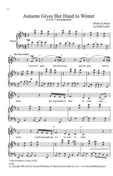 Autumn Gives Her Hand To Winter von Keith Loftis (Download) 