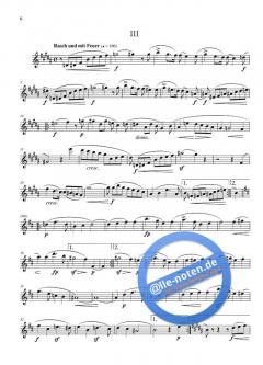 Fantasiestücke für Klarinette und Klavier op. 73 von Robert Schumann 
