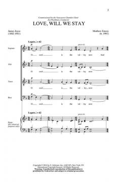 Love, Will We Stay von Matthew Emery (Download) 