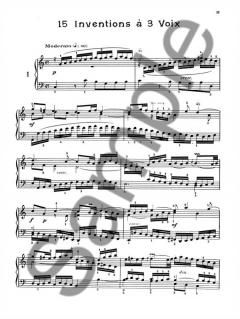 Two And Three Part Inventions von Johann Sebastian Bach 