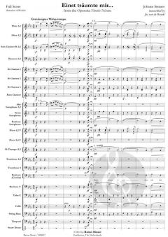 Einst träumte mir ... von Johann Strauss (Sohn) (Download) 