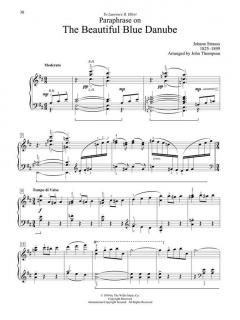 John Thompson Recital Series: Waltzes 