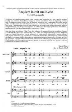 Introit and Kyrie von Gabriel Fauré (Download) 