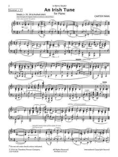 Irish Tune von Carter Pann 