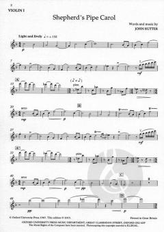 Shepherd's Pipe Carol (John Rutter) 