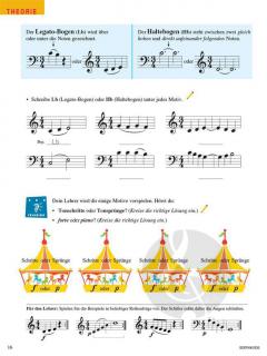 Piano Adventures: Unterrichtsheft 2 (Nancy & Randall Faber) 
