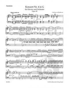 Konzert für Klavier und Orchester Nr. 4 op. 58 (Ludwig van Beethoven) 