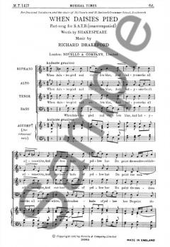 When Daisies Pied von Richard Drakeford 