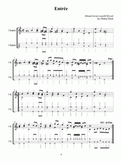 Leopold Mozart's Notebook For Wolfgang Arranged For Ukulele im Alle Noten Shop kaufen