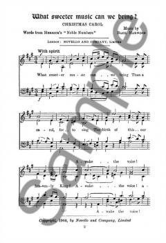 What Sweeter Music Can We Bring? von Basil Harwood 