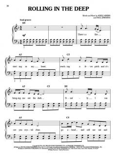 Easy Piano Play-Along Vol. 4: Adele 