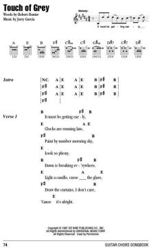 Guitar Chord Songbook von Grateful Dead 