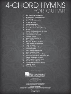 4-Chord Hymns For Guitar 