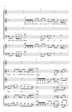 Sing Unto The Lord von George Lynn (Download) 