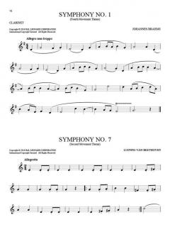 101 Classical Themes For Clarinet 