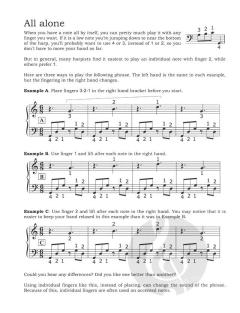 Harp Fingering Fundamentals 